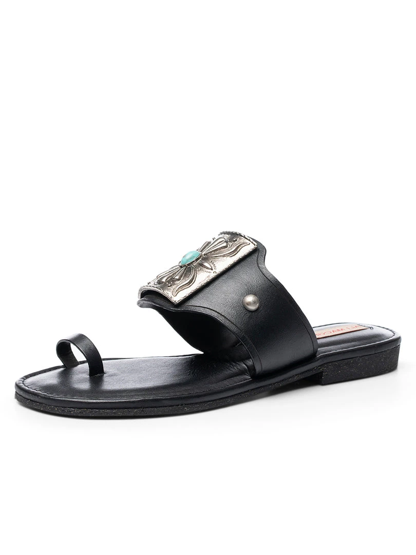 Ali MacGraw Cherokee Vegatable Calf Sandals 3 Ali MacGraw Cherokee Vegatable Calf Sandals