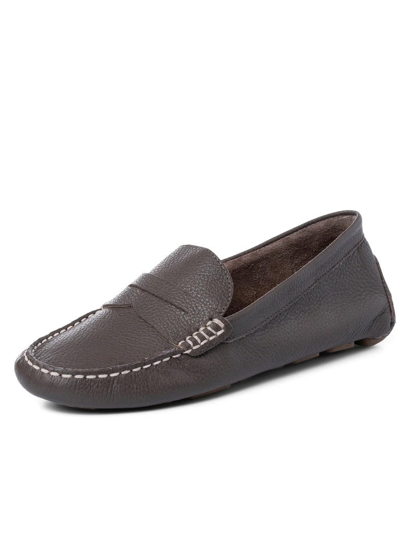 Ali MacGraw DRIVING MOCCASINS Drive Tumbled Nappa 3 Ali MacGraw DRIVING MOCCASINS Drive Tumbled Nappa