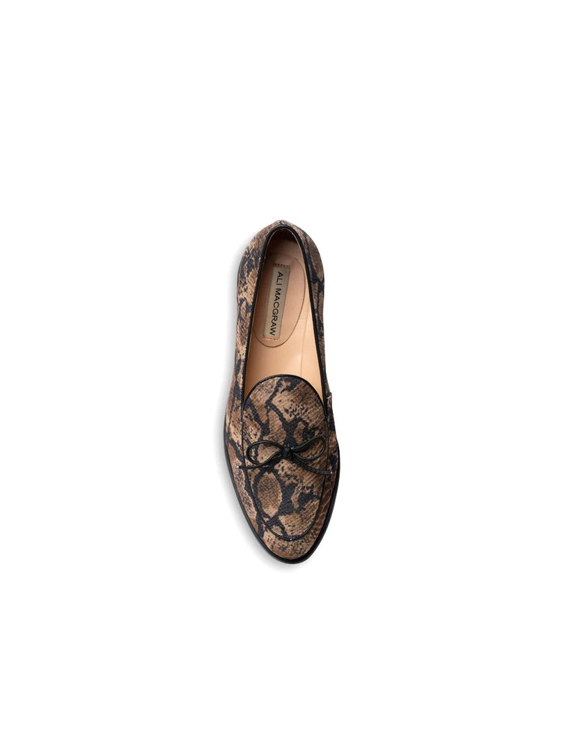 Ali MacGraw Holland Snake Print Flats 4 Ali MacGraw Holland Snake Print Flats