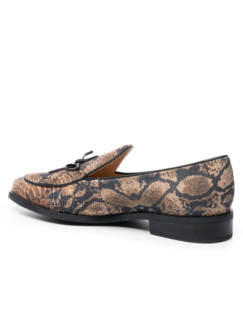 Ali MacGraw Holland Snake Print Flats 5 Ali MacGraw Holland Snake Print Flats