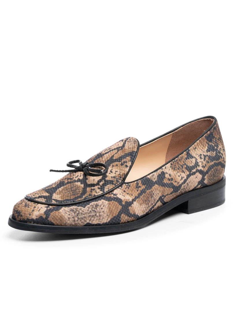 Ali MacGraw Holland Snake Print Flats 3 Ali MacGraw Holland Snake Print Flats