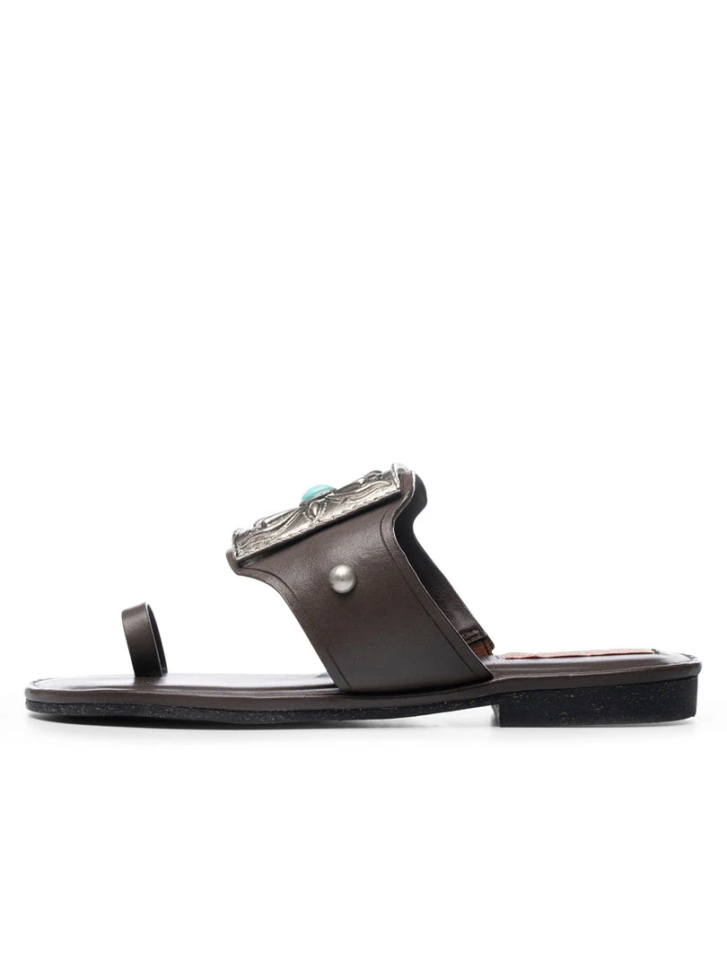 Ali MacGraw Cherokee Vegatable Calf Sandals 7 Ali MacGraw Cherokee Vegatable Calf Sandals