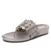 Ali MacGraw Sandals Wren Metallic Woven Calf 2 Ali MacGraw Sandals Wren Metallic Woven Calf