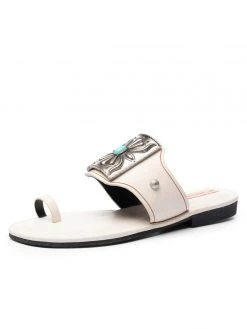Ali MacGraw Cherokee Tumbled Calf Sandals
