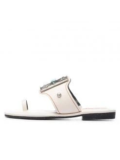 Ali MacGraw Cherokee Tumbled Calf Sandals 12 Ali MacGraw Cherokee Tumbled Calf Sandals