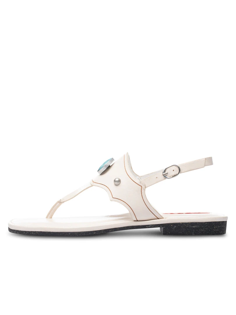 Ali MacGraw Sandals Puebloe Tumbled Calf 7 Ali MacGraw Sandals Puebloe Tumbled Calf