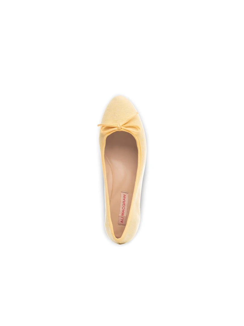 Ali MacGraw Flats Cheery Yellow 4 Ali MacGraw Flats Cheery Yellow
