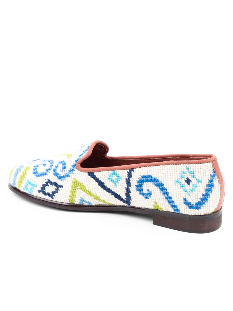 By Paige Needlepoint Loafer In Ikat 3 By Paige Needlepoint Loafer In Ikat