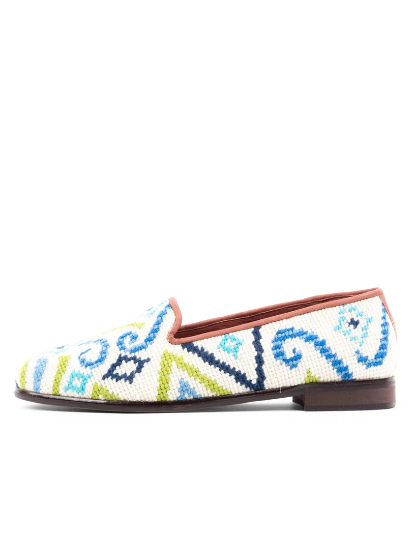 By Paige Needlepoint Loafer In Ikat 4 By Paige Needlepoint Loafer In Ikat