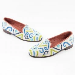 By Paige Needlepoint Loafer In Ikat 10 By Paige Needlepoint Loafer In Ikat