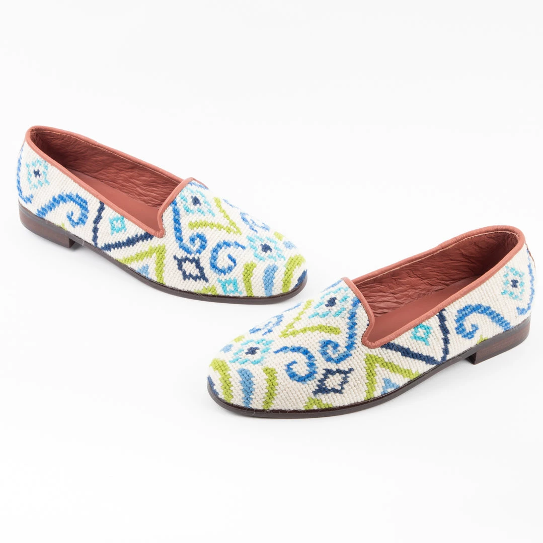 By Paige Needlepoint Loafer In Ikat 5 By Paige Needlepoint Loafer In Ikat