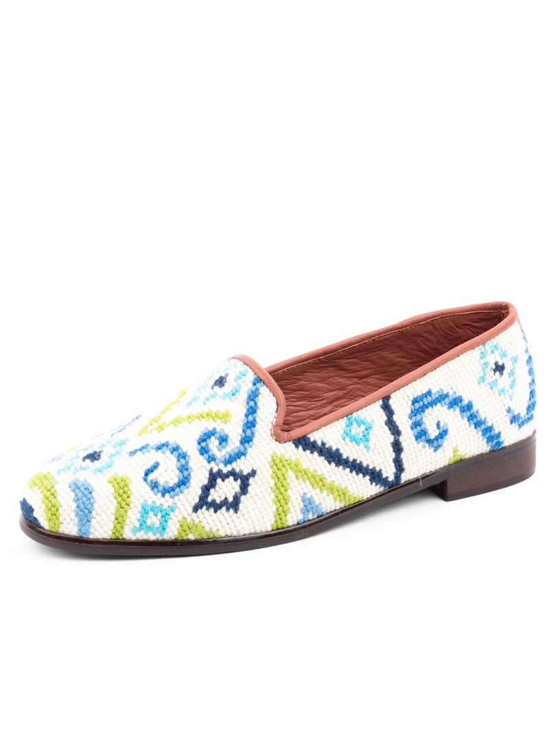 By Paige Needlepoint Loafer In Ikat 2 By Paige Needlepoint Loafer In Ikat