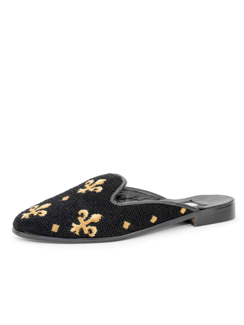 By Paige Needlepoint Mule Casual 3 By Paige Needlepoint Mule Casual