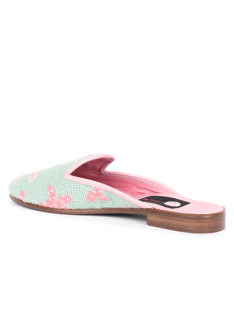 By Paige Needlepoint Mule Casual 4 By Paige Needlepoint Mule Casual