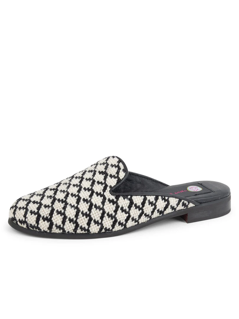 By Paige Needlepoint Mule Casual 3 By Paige Needlepoint Mule Casual