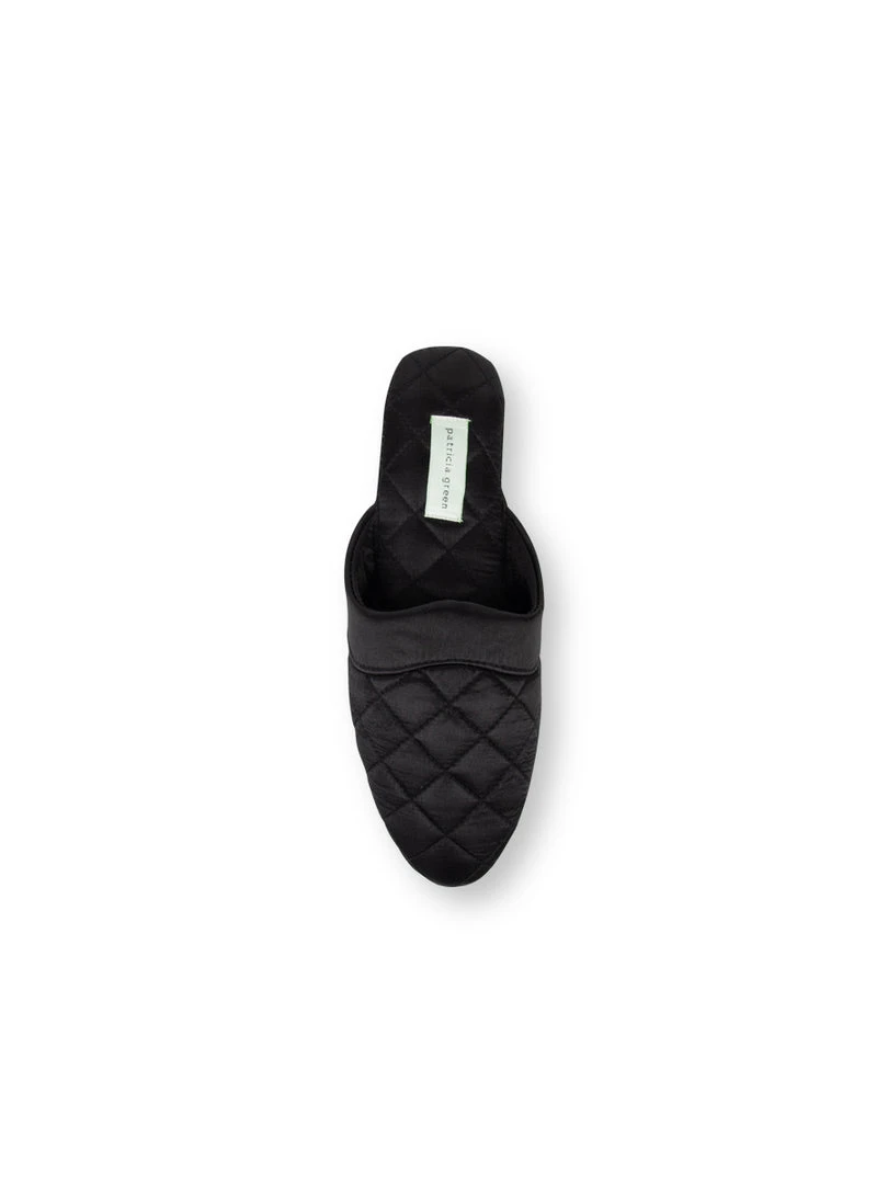 Patricia Green Jackie Satin Quilted Slipper 7 Patricia Green Jackie Satin Quilted Slipper