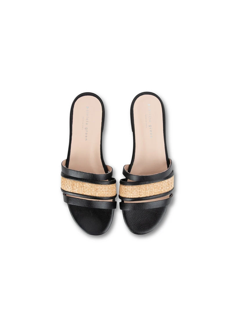 Patricia Green Amalfi Raffia And Leather Flat Sandal New Arrivals 8 Patricia Green Amalfi Raffia And Leather Flat Sandal New Arrivals