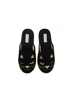 Patricia Green Winking Kitty Slipper Flats 13 Patricia Green Winking Kitty Slipper Flats