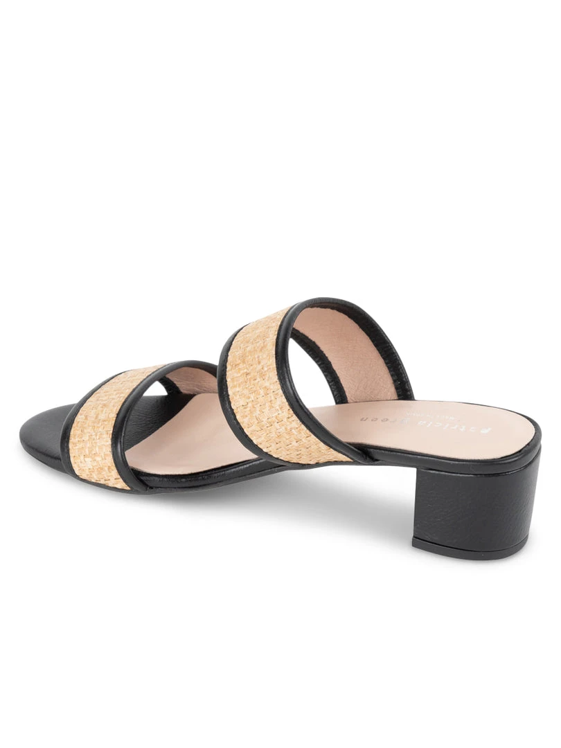 Patricia Green New Arrivals Florence Raffia Block Heeled Sandal 4 Patricia Green New Arrivals Florence Raffia Block Heeled Sandal