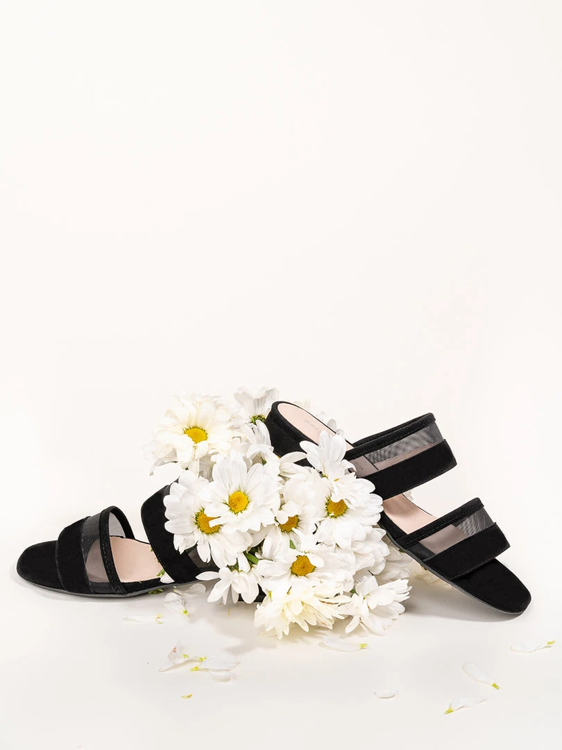 Patricia Green 1-2 Inch Belle Double Strap Sandal With Mesh 5 Patricia Green 1-2 Inch Belle Double Strap Sandal With Mesh