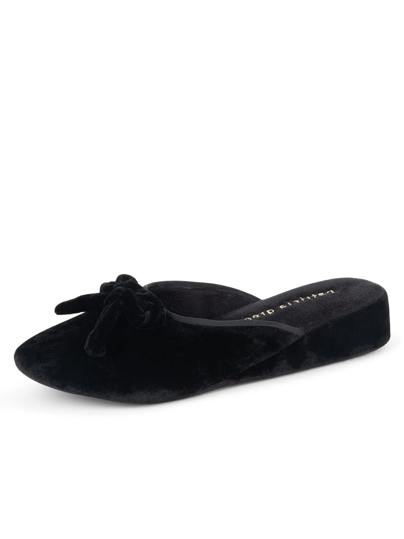 Patricia Green Casual Bardot Velvet Slip-On Slipper 3 Patricia Green Casual Bardot Velvet Slip-On Slipper