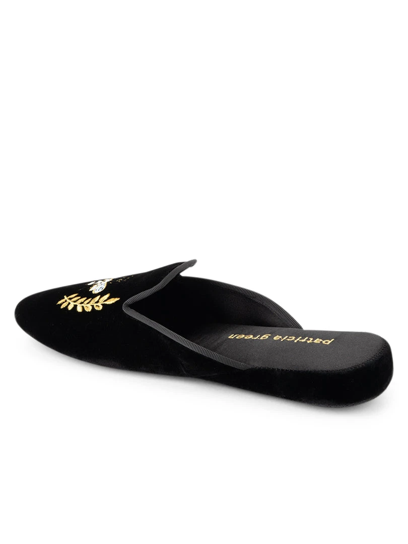 Patricia Green Beatrice Velvet Slipper 4 Patricia Green Beatrice Velvet Slipper