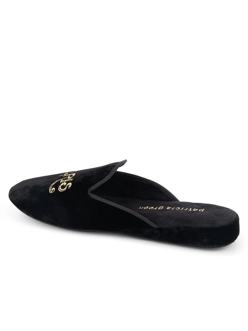 Patricia Green Paris France Velvet Slipper Casual 4 Patricia Green Paris France Velvet Slipper Casual
