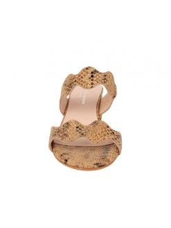 Patricia Green Palm Beach Python Scalloped Sandal 8 Patricia Green Palm Beach Python Scalloped Sandal