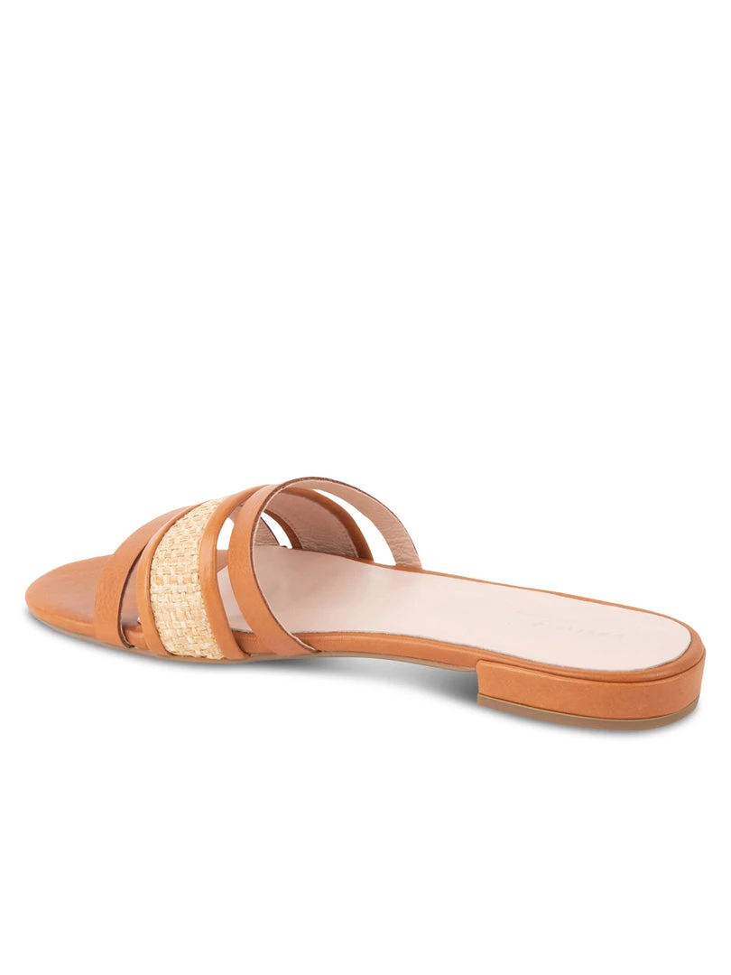 Patricia Green Amalfi Raffia And Leather Flat Sandal New Arrivals 4 Patricia Green Amalfi Raffia And Leather Flat Sandal New Arrivals