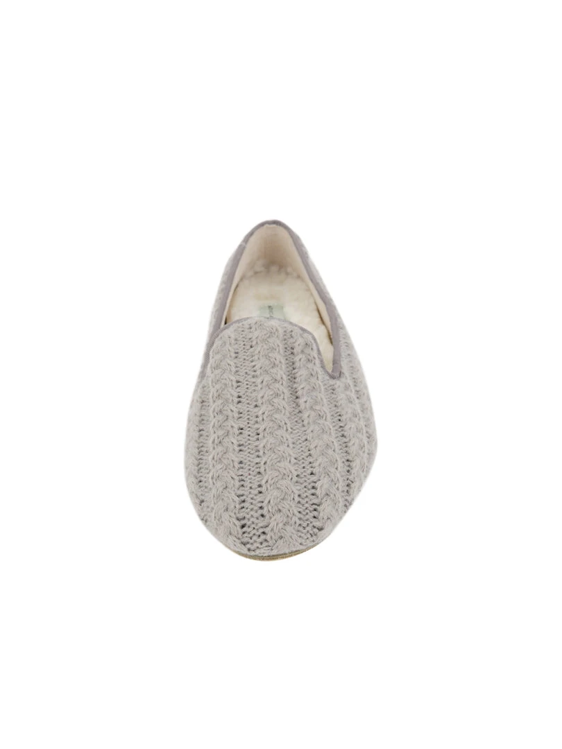 Patricia Green Flats Deluxe Cable Knit Slipper 5 Patricia Green Flats Deluxe Cable Knit Slipper