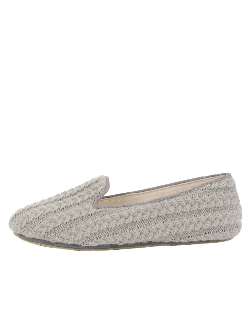 Patricia Green Flats Deluxe Cable Knit Slipper 6 Patricia Green Flats Deluxe Cable Knit Slipper