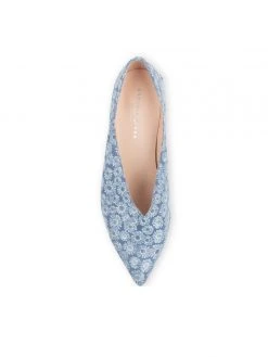 Patricia Green Daisy Pointed Toe Leather Flat Casual 12 Patricia Green Daisy Pointed Toe Leather Flat Casual