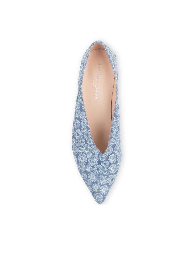 Patricia Green Daisy Pointed Toe Leather Flat Casual 7 Patricia Green Daisy Pointed Toe Leather Flat Casual