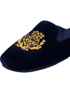 Patricia Green Flats Diana Embroidered Velvet Slipper 10 Patricia Green Flats Diana Embroidered Velvet Slipper