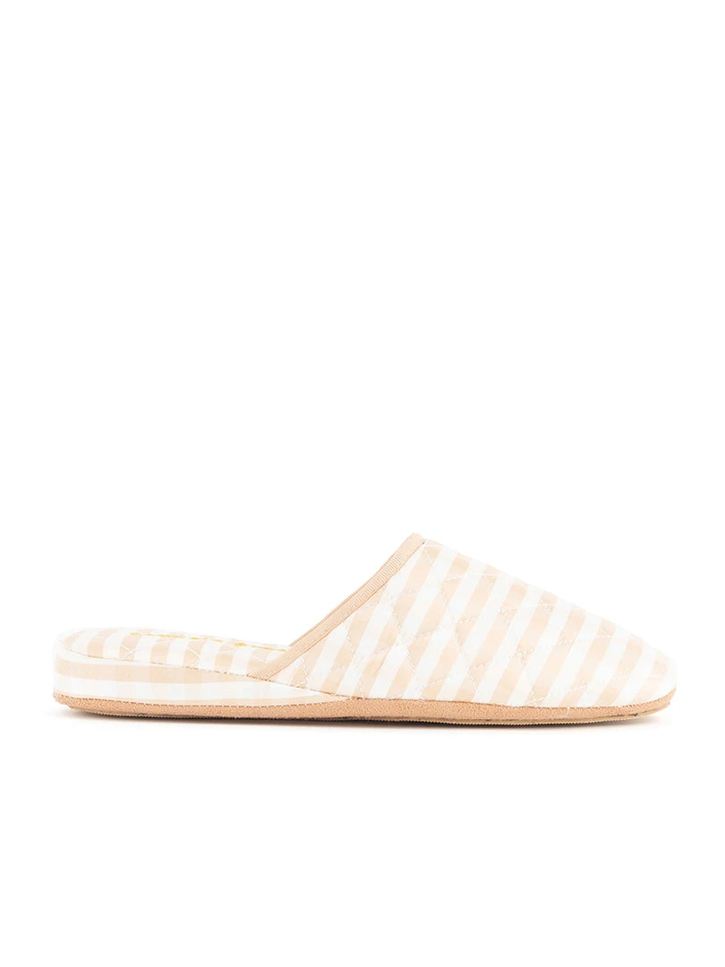 Patricia Green Flats Sari Silk Check Slipper 5 Patricia Green Flats Sari Silk Check Slipper