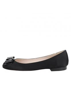 Paul Mayer Bass Satin Ballet Flat Evening 10 Paul Mayer Bass Satin Ballet Flat Evening