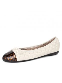 Paul Mayer Casual Best Quilted Leather Ballet Flat