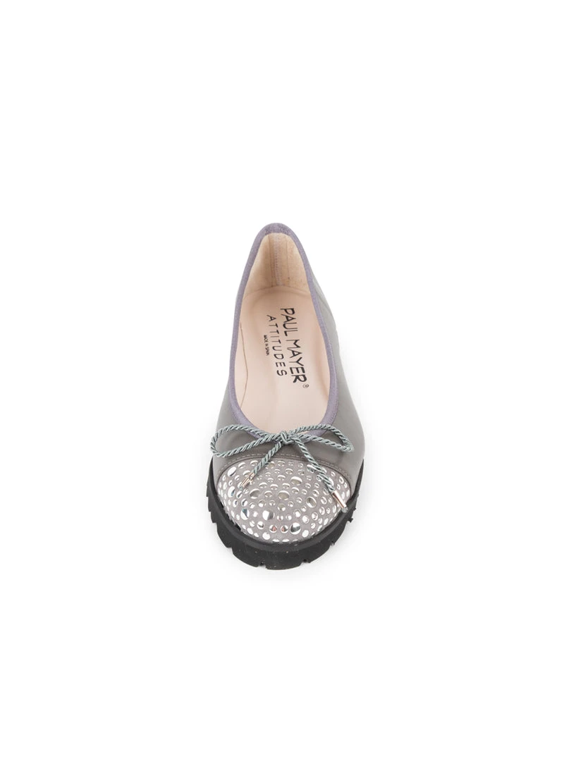 Paul Mayer Brill Studded Lug Sole Ballet Flats 5 Paul Mayer Brill Studded Lug Sole Ballet Flats