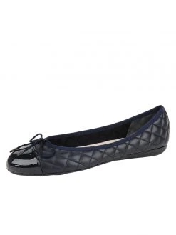 Paul Mayer Casual Best Quilted Leather Ballet Flat
