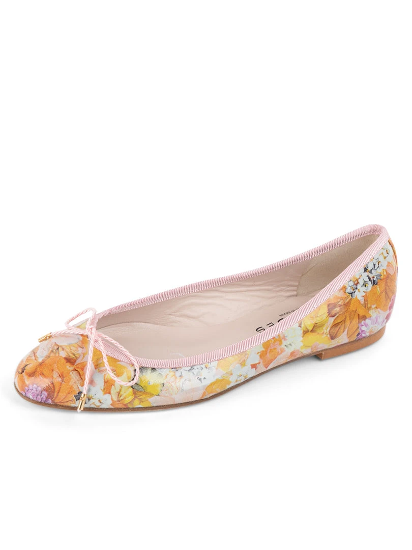Paul Mayer Luxe Printed Floral Ballet Flat 3 Paul Mayer Luxe Printed Floral Ballet Flat
