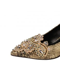 Something Bleu Nolita Embellished Pointed Toe Pump Evening 11 Something Bleu Nolita Embellished Pointed Toe Pump Evening