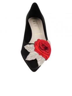 Something Bleu Bo Pointed Toe Kitten Heel 10 Something Bleu Bo Pointed Toe Kitten Heel