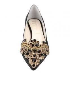 Something Bleu Brinsley Pointed Toe Kitten Heel 10 Something Bleu Brinsley Pointed Toe Kitten Heel