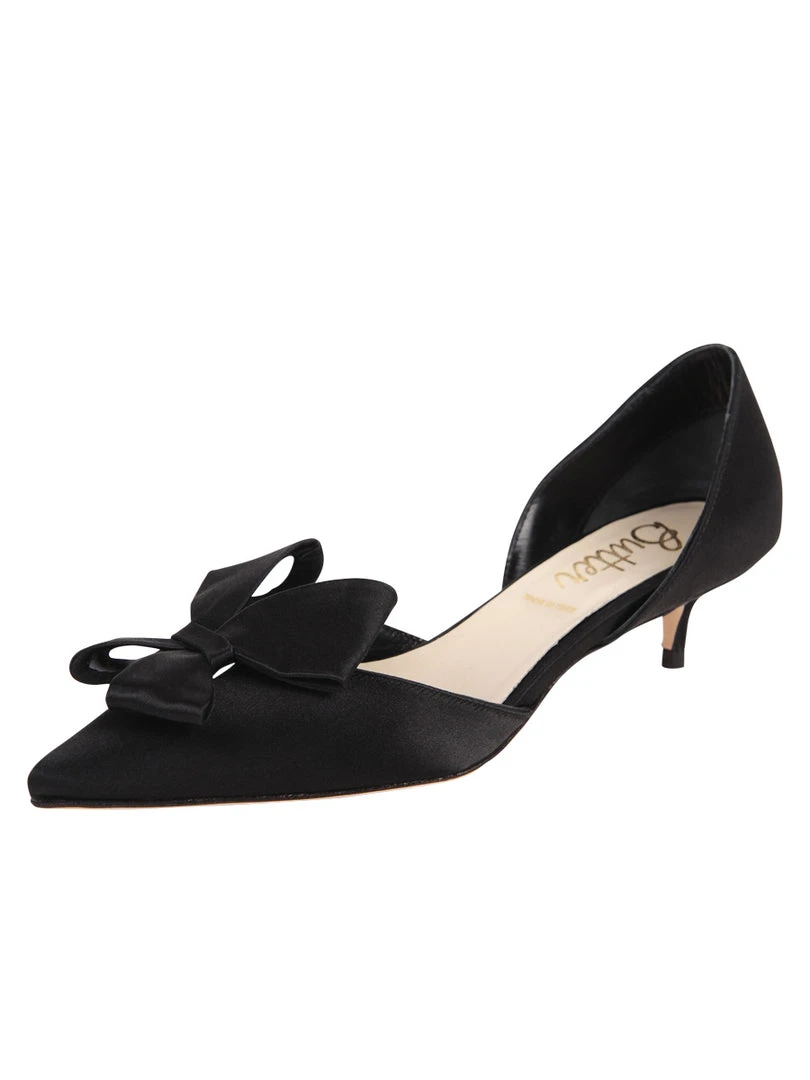 Something Bleu Cliff D'Orsay Kitten Heel 3 Something Bleu Cliff D'Orsay Kitten Heel