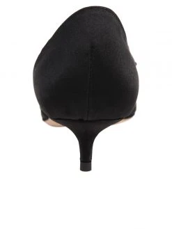 Something Bleu Cliff D'Orsay Kitten Heel