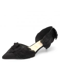Something Bleu Bunty D'Orsay Kitten Heel
