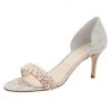 Something Bleu Cappy D'Orsay Sandal Bridal 1 Something Bleu Cappy D'Orsay Sandal Bridal