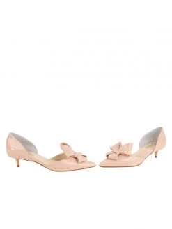 Something Bleu Cliff D'Orsay Kitten Heel Evening