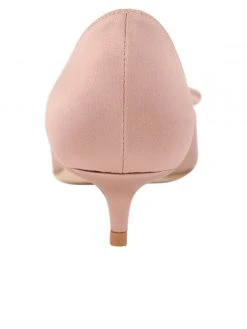 Something Bleu Evening Cliff D'Orsay Kitten Heel