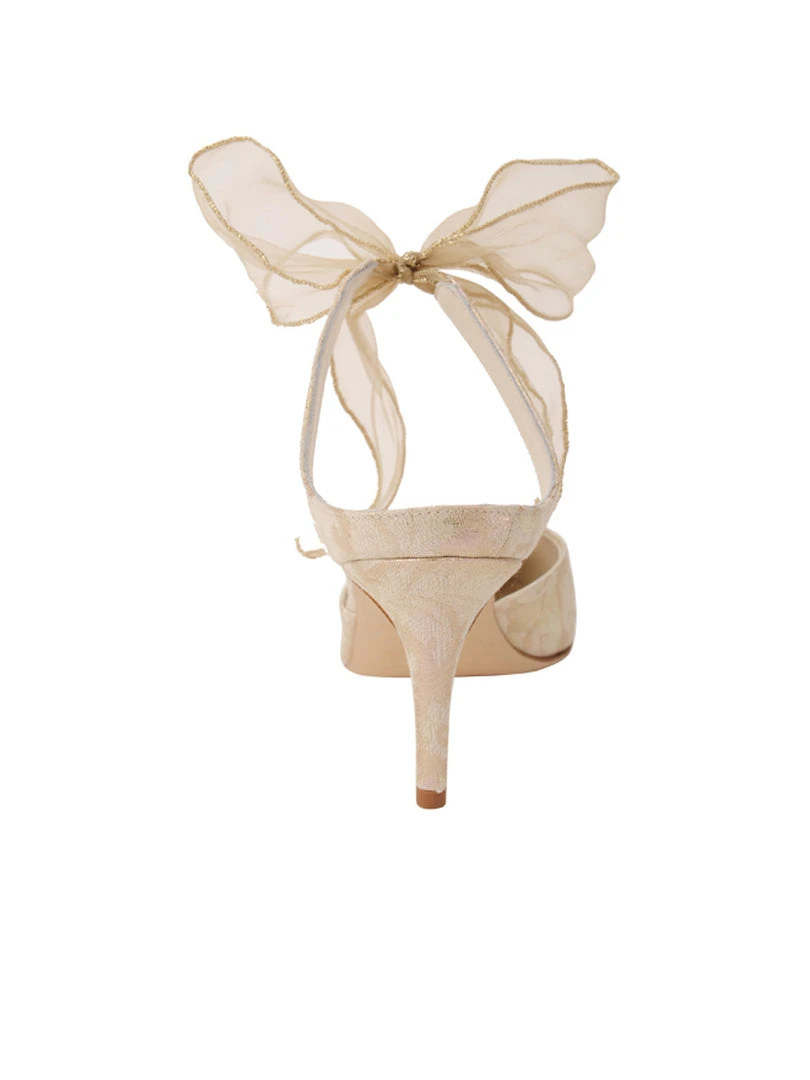 Something Bleu Elvie Pointed Toe Pump 4 Something Bleu Elvie Pointed Toe Pump